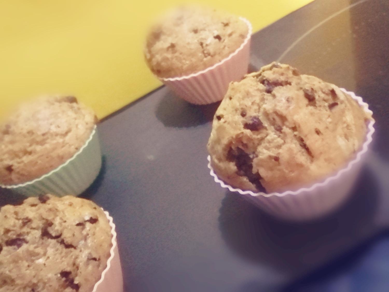 Muffin pepites de chocolat