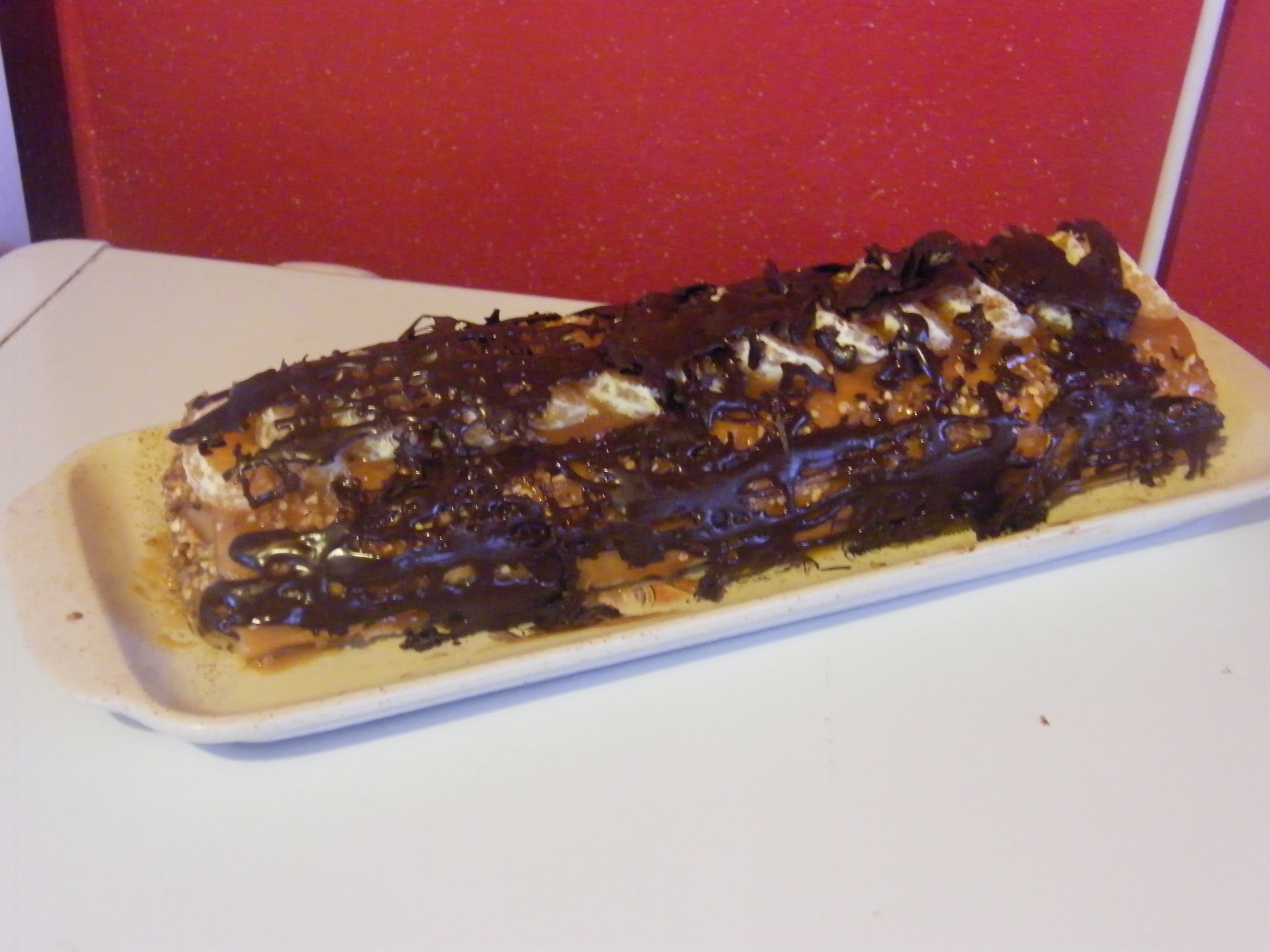 Buche choco orange marron