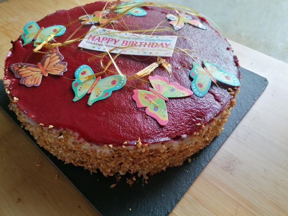 Gâteau fruits rouges 