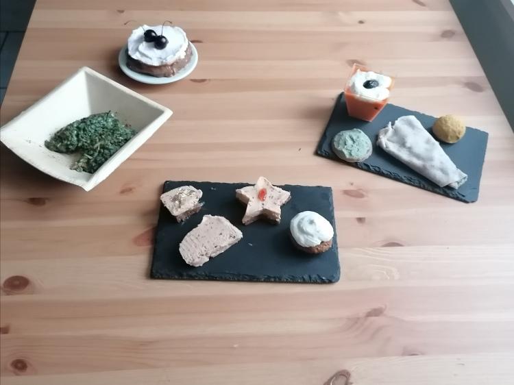 Buffet sans gluten part individuelle